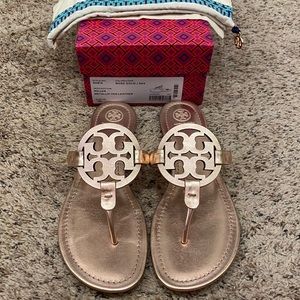 Rose Gold Miller Sandals